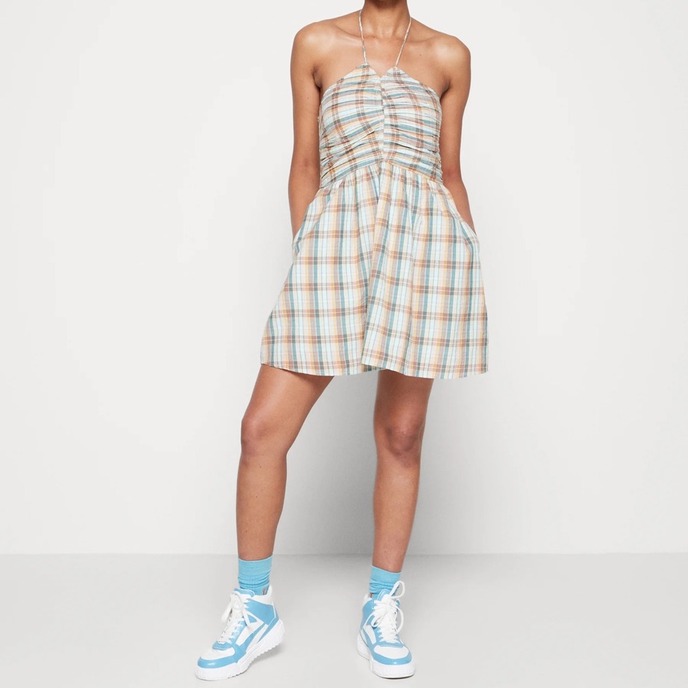 AE Ruched Front Mini Dress